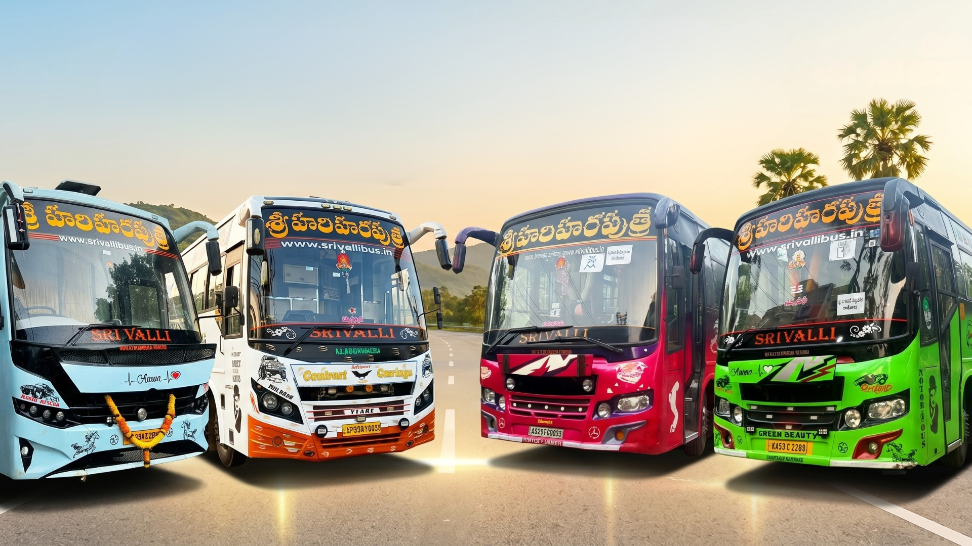 Luxury Marriage Bus Rental Kakinada